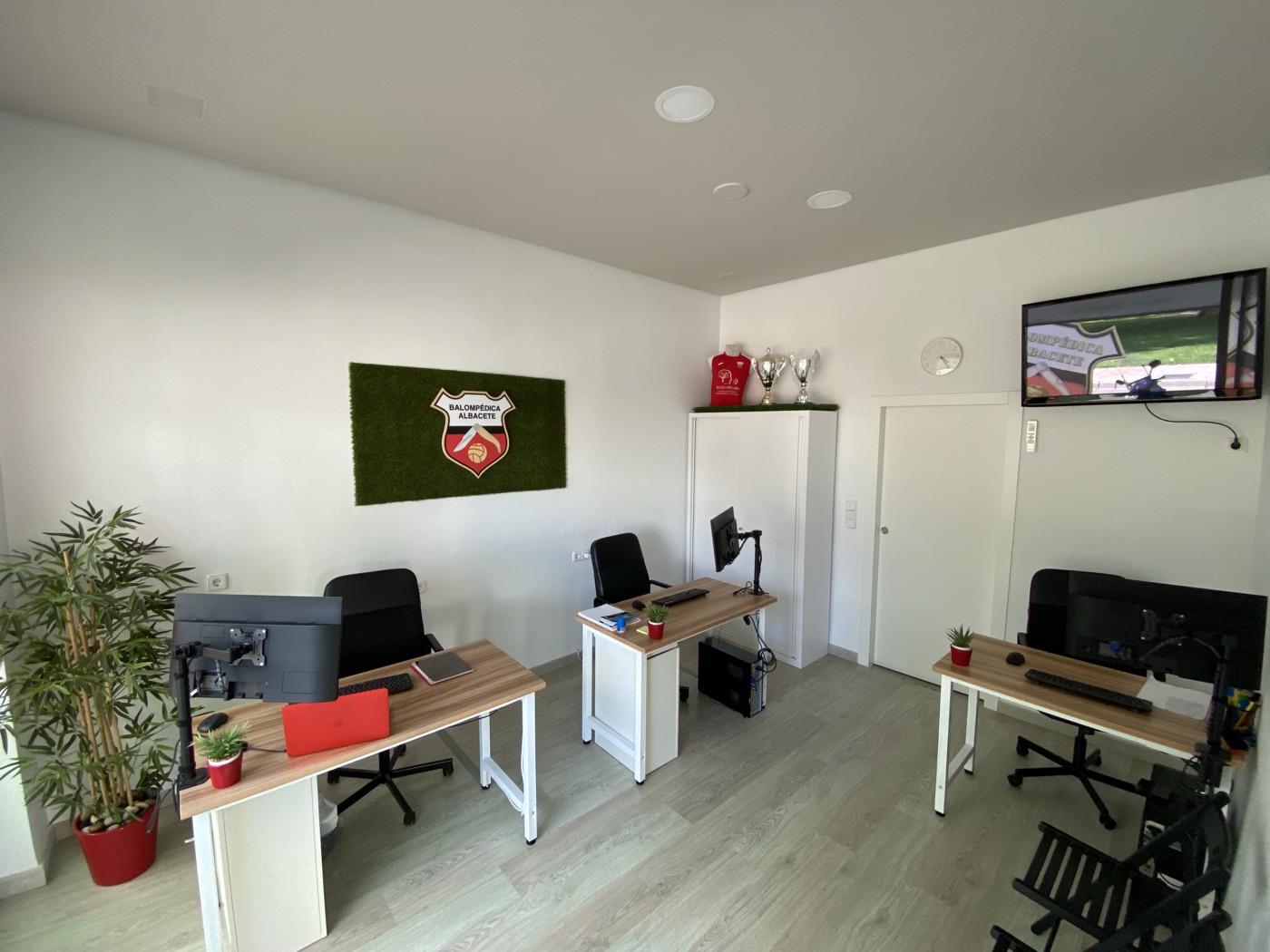 Interior de la sede
